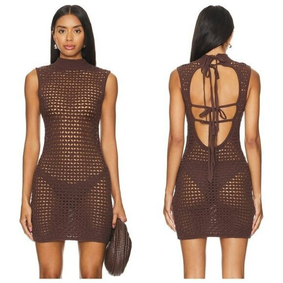 REVOLVE Dresses & Skirts - Tularosa Xaviena Mini Dress - Chocolate Brown